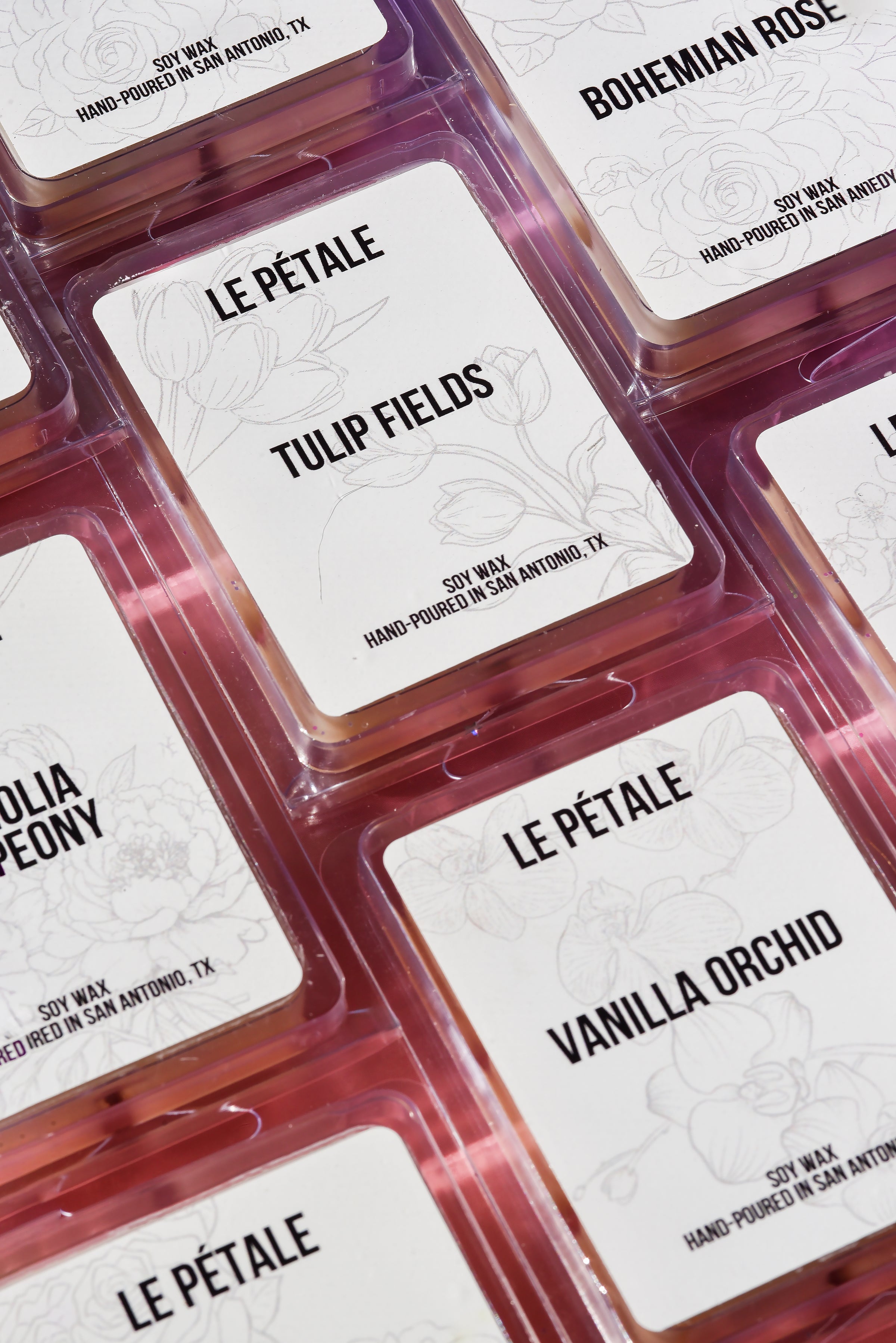 Wax Melts: Flower Collection